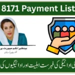 BISP 8171 Payment List for September