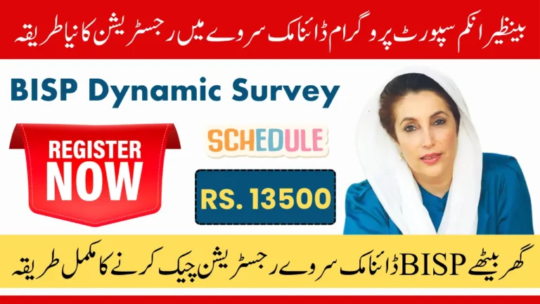 BISP Dynamic Survey Registration 2025
